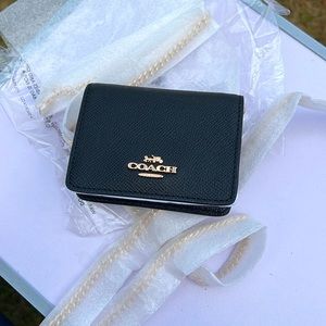 NEW COACH MINI CHAIN WALLET